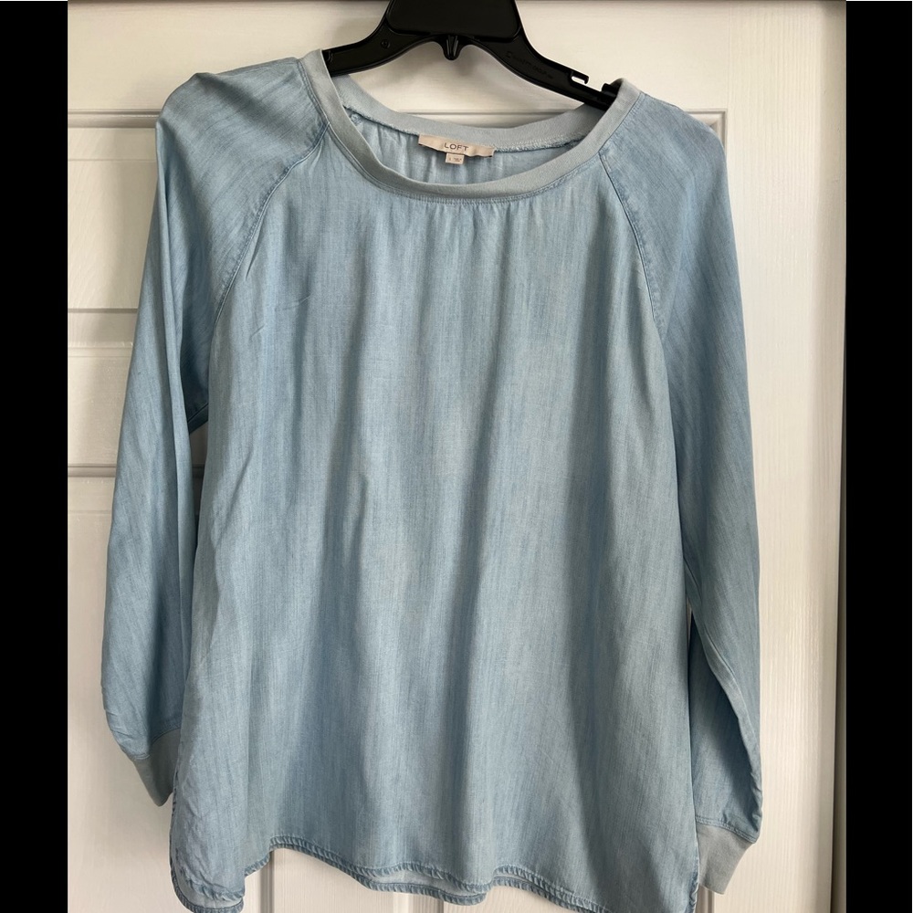 Chambray top